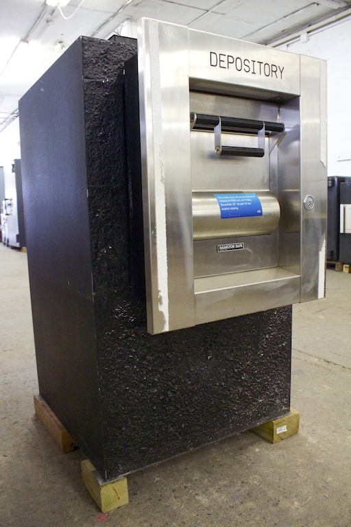 Used Bank Equipment Hamilton Night Depository TL30 High Security Drop